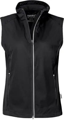 Produktbild von HAKRO Women-Light-Softshell-Weste Sarina #254 Gr. S schwarz