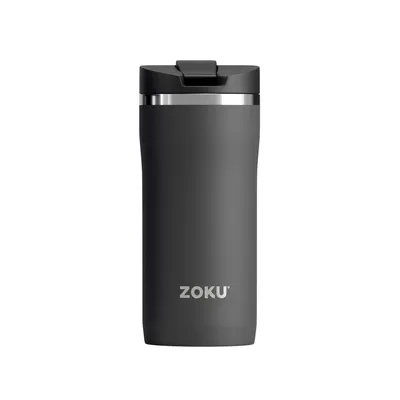Produktbild von Thermosbecher, 355 ML, Edelstahl/Polypropylen, BPA frei, Schwarz- Zoku