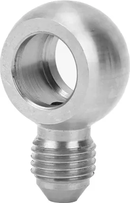 Productafbeelding van RVS AN-4 adapter, praktische accessoire-aansluiting voor M12 banjo-bouten