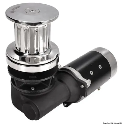 Image de Guindeau Italwinch Heron 1700 W - 24 V avec cabestan, 1 pièce