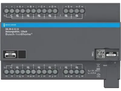 Image de Actionneur de chauffage HA-M-0.12.12, 12 canaux, 230 V, REG BJE