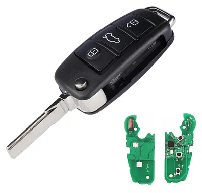 Immagine prodotto di Solidchoice - Custodia per chiavi Audi con 3 pulsanti