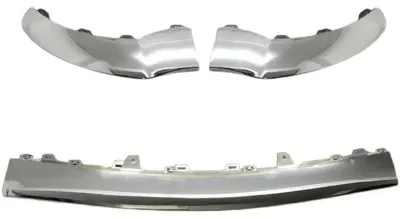 Obrázok produktu pre Chrómové ozdobné lišty na nárazníky pre modely W292 GLS GLE 2016–2019 A2928850300 A2928850400 Ozdobné lišty na predný nárazník, strieborné