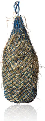 Produktbild von Heunetz für Pferde engmaschiges Heunetz in türkis - Maschenweite 3x3 cm Füllgewicht 3-4 kg