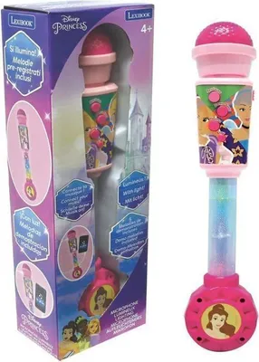 Produktbild von Mikrofon, LEXIBOOK, Disney Prinzessinnen, Leuchtend, Soundeffekte, Integrierte Melodien