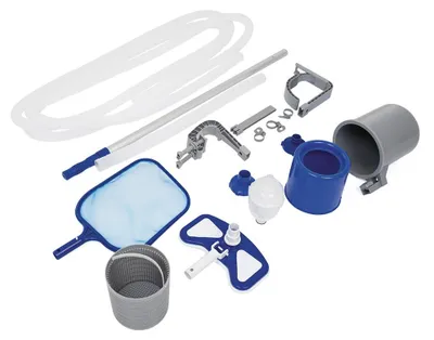 Produktbild von Bestway® Flowclear™ Poolpflege Deluxe-Set  für Poolgrößen bis 612 cm, (ausgenommen Stahlwandpools)