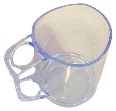 Obrázok produktu pre Priehľadné držiaky na zubné kefky so zárezmi