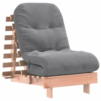 Produktbild von Futon Schlafsofa mit Matratze 60x206x11 cm Massivholz Douglasie