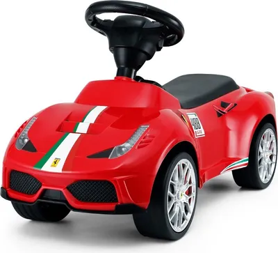 Image de Voiture à pédales Ferrari - Rouge