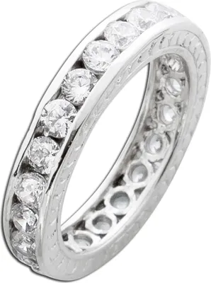 Produktbild von Memoire Alliance Ring Silber 925 weiße Zirkonia Steine 19