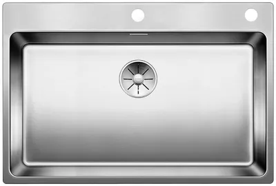 Produktbild von BLANCO ANDANO 700-IF/A Flachrandspüle / Edelstahl / Seidenglanz / Excenter