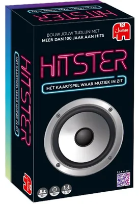 Obrázok produktu pre Jumbo Hitster 19875, Kartová hra, Párty, 16 rok / roky, 30 min, 30 min, Rodinná hra