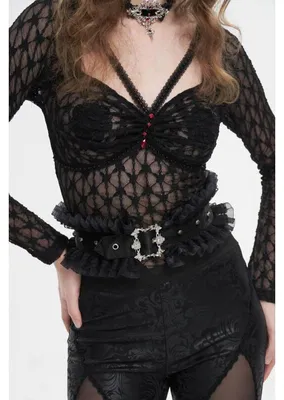 Zdjęcie produktu dla Devil Fashion Taillengürtel - Gothic Empress XS-S