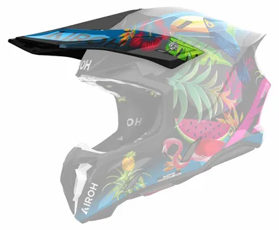 Produktbild von Airoh Twist 3 Amazonia Glänzende Visier