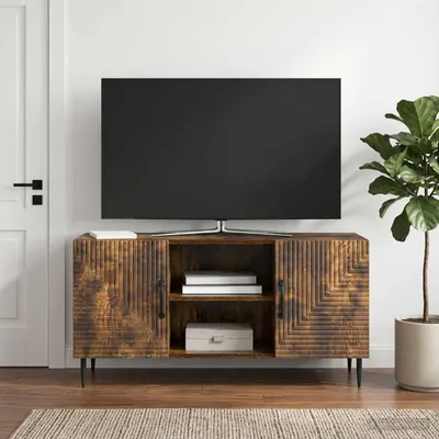 Immagine prodotto di Mobili TV vidaXL in rovere affumicato 102 x 34,5 x 50 cm in materiale derivato dal legno