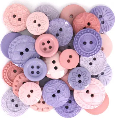 Produktbild von Dress It Up Knöpfe Color Me Knopfmischungen in verschiedenen Farben : Prinzessin Color Me: Prinzessin