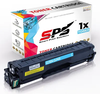 Produktbild von 1x Toner C504 CLT-C504S Cyan kompatibel für Samsung CLX-4195N