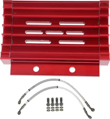 Produktbild von Motorradkühlerölkühlsystem Aluminiumlegierung für 138 ccm 140cc 150cc Pit Pro Bike Trail Dirt Biked