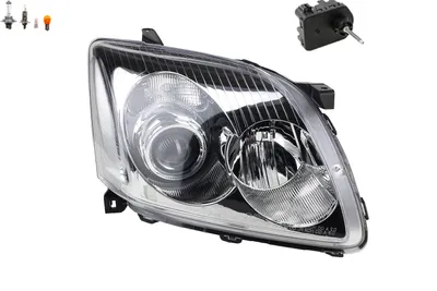 Obrázok produktu pre Johns, svetlomet je vhodný pre Toyota Avensis T25 03-03/06 pravé svetlo. + aktuátor