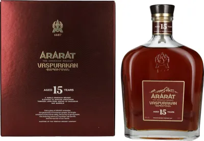 Produktbild von Ararat Vaspurakan 15 Years Old 40% Vol. 0,7l in Geschenkbox