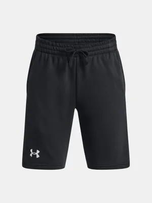 Produktbild von Under Armour Ua Rival Fleece Shorts-Schwarz 1379785-001__YLG