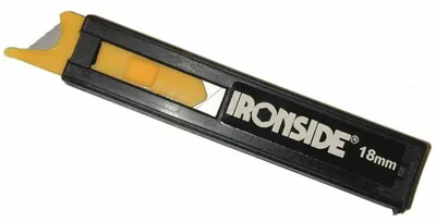 Image de Lames sécables 18mm 10 pièces en distributeur, noir