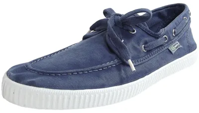 Produktbild von Natural World Roda Kinder Bio-Mokassins blau (azul oscu), W72777-84