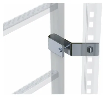 Produktbild von Zarges Schienenbefestigung für Leiterholm Edelstahl 58 × 25 mm Holme