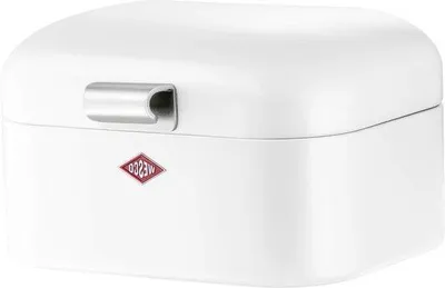 Produktbild von Kleine Küchenbrotbox, rot, Retro-Design