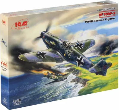 Produktbild von ICM 48102 - 1:48 Messerschmitt Bf 109F-2 WWII - Neu