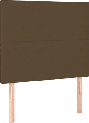 Produktbild von vidaXL Kopfteil Dunkelbraun 80x5x118/128 cm Stoff
