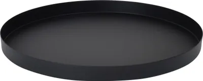Produktbild von LOFT42 Tablett Tablett aus Metall – Schwarz – Ø40 cm