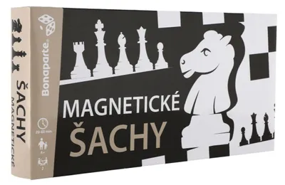 Produktbild von Magnetisches Schachspiel aus Kunststoff, Gesellschaftsspiel in einer Schachtel (32 x 16 x 4 cm)