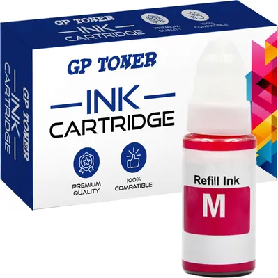 Produktbild von Tinte Patronen für Canon GI-590 PIXMA G1500 G1510 G2500 G2510 G3500 G3510 G4500 Magenta