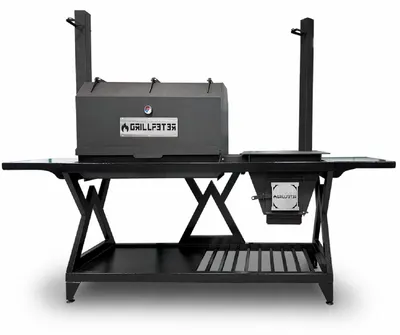 Produktbild von Outdoorküche Beta mit Holzbefeuerung Mangal und Räucherofen