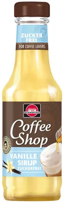 Zdjęcie produktu dla SCHWARTAU 3006393 SCHWARTAU Coffee Shop Vanille zuckerfrei Kaffeesirup, 200,0 ml