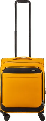 Produktbild von Franky Koffer Gr. S Reisegepäck T27-B Spinner 55er mit Dehnfalte darkyellow/black