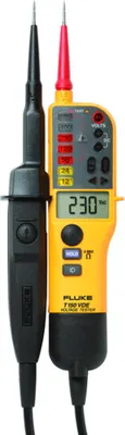 Obrázek produktu pro Fluke T150/VDE Dvoupólová zkoušečka napětí CAT III 690 V, CAT IV 600 V LED, LCD, akustická, vibrační