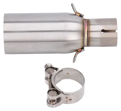 Image de Tuyau d'échappement intermédiaire de remplacement pour moto, compatible avec les modèles Piaggio BEVERLY 125, 300, MP3 125, 250, 300, LT et X10 125