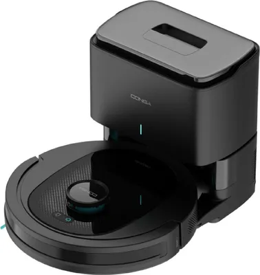 Productafbeelding van Cecotec Conga 8490 Ultimate Ultra Power Home, Stofzuigzak, Zwart, Rond, Stofzuigzak, 3 stuks, Oplaadbaar, Luchtzuivering