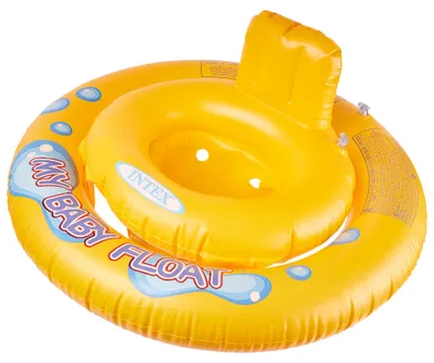 Zdjęcie produktu dla Kółko do pływania dla niemowląt koło pontonik dla dzieci dmuchany z siedziskiem pontonik INTEX max 15 kg 6-18miesięcy