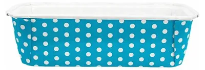 Produktbild von Papilart Blaue Papierbackform 16x5,5 cm - 10 Stück