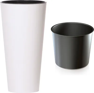 Produktbild von Tubus Slimmer weiß matt 20 cm