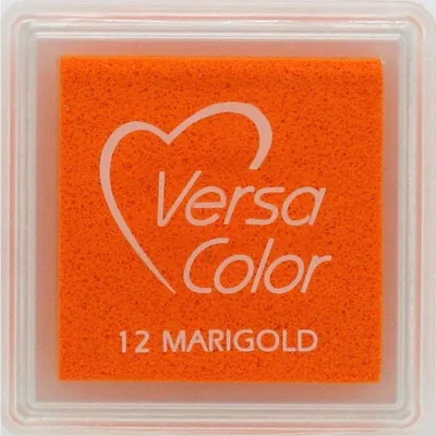 Produktbild von TSUKINEKO - Pigment Stempelkissen - Versa Color small 2,5 x 2,5 cm - Marigold