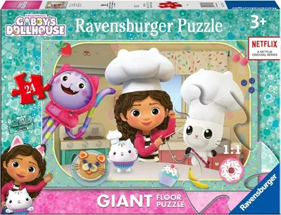 Zdjęcie produktu dla Puzzle dla dzieci 24 Koci Domek Gabi 1 Giant