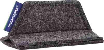 Produktbild von HOLTZ OFFICE SUPPORT Tafelwischer grau magnetoWipe ecoAware PET-Filz