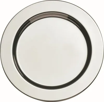 6er-Set Edelstahl-Untersetzer, Ø 12 cm, hochglanzpoliert, rund