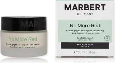 Produktbild von Marbert No More Red Creme gegen Rötungen - reichhaltig für trockenen Haut 50 ml