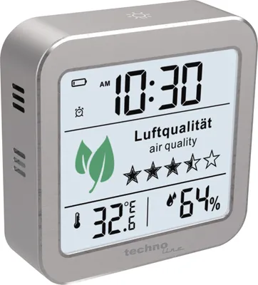Image de Technoline WL 1020 argent courant alternatif/pile