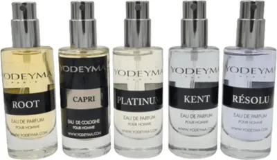 Produktbild von YODEYMA Herren Schnupperduftset "Die Aromatische" Kollektion
